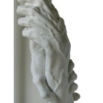 10 Nodi (particolare), 2007marmo statuario, 56x20x21 cm. E Mutinelli