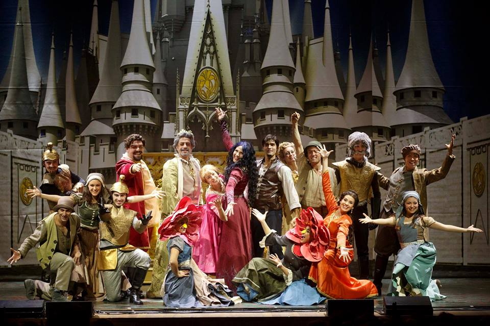 Lorella Cuccarini al Teatro Brancaccio di Roma con il musical Rapunzel