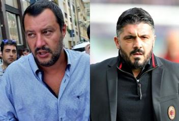 Invasione di campo di Salvini, Gattuso si difende