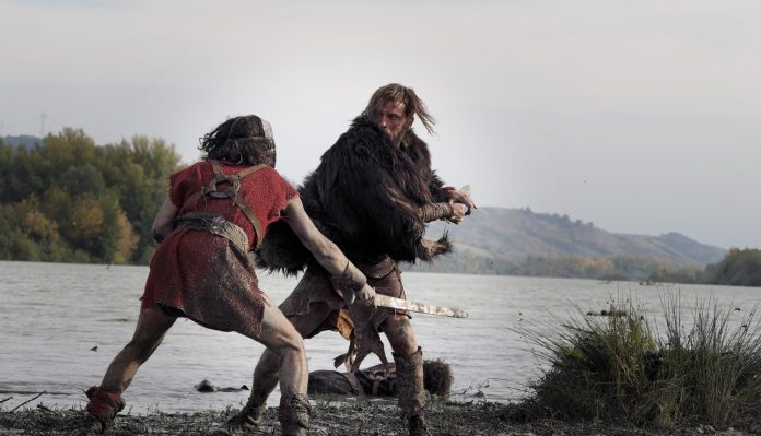 "Il Primo Re" di Matteo Rovere, con gli attori Alessio Lapice e Alessandro Borghi nei ruoli di Romolo e Remo, dal cui sangue nascerà la città di Roma.