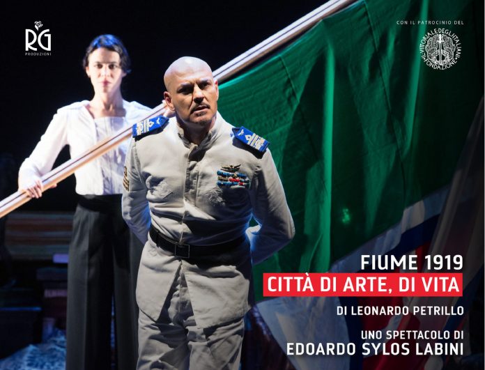 Lunedì 30 settembre al Teatro Manzoni di Milano andrà in scena lo spettacolo 1919 Fiume – Città d’arte e di vita