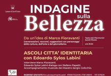 Il 14 ottobre ad Ascoli “Indagine sulla Bellezza” con Sylos Labini