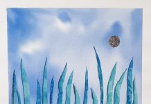 Simonetta Chierici: acquerelli, collage e sogni di carta