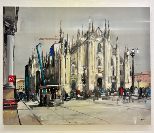 In viaggio con la pittura di Alessandro Russo nel cuore della città